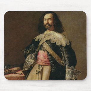 Mousepad Don Tiburcio de Redin y Cruzat (óleo em canvas)