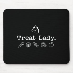 Mousepad Dona de Tratamento Engraçado de Cavalo - Mãe de Ca
