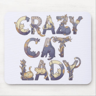 Mousepad Dona dos Gatos Malucos