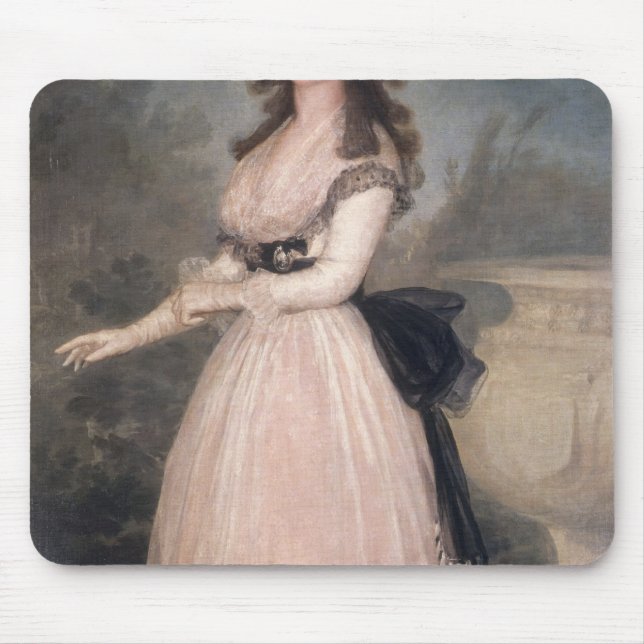 Mousepad Dona Tadea AR de Francisco Jose de Goya y (Frente)