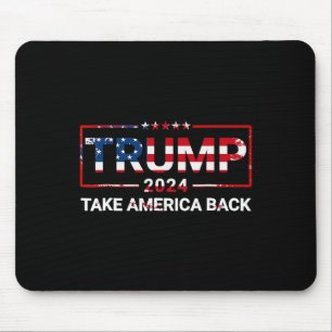 Mousepad Donald Trump 2024 Pega A América Na Bandeira 4 De