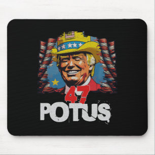 Mousepad Donald Trump 2024 Trump Para 47º Presidente EUA El
