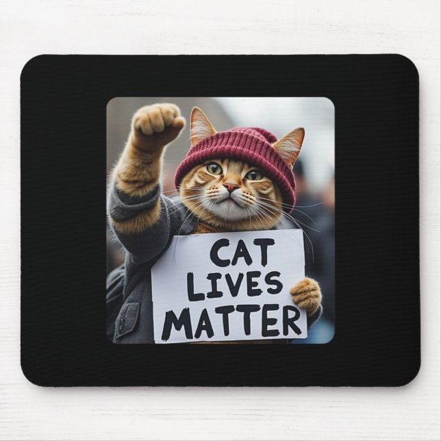 Mousepad Donald Trump 2025 Cats Live Problem (Frente)