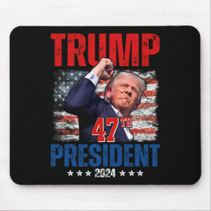 Mousepad Donald Trump 47.º Presidente 2024 Inauguração de T