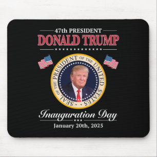 Mousepad Donald Trump 47.º Presidente Inauguração 2025 Sup