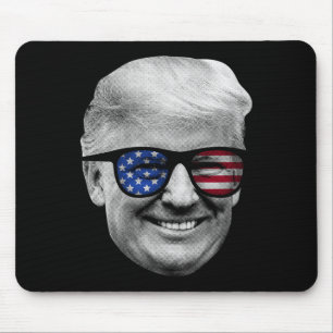 Mousepad Donald Trump American Flag 4 De Julho