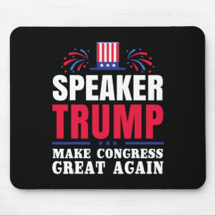 Mousepad Donald Trump Auto-falante Da Casa