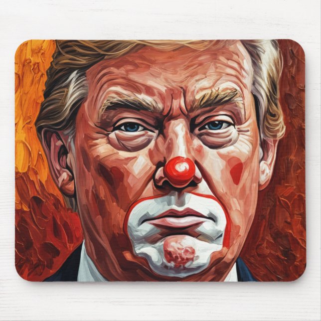 Mousepad donald trump clown  (Frente)