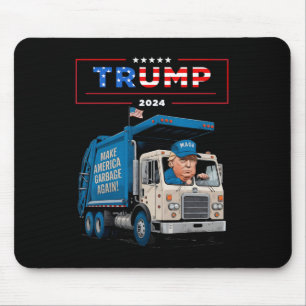 Mousepad Donald Trump Dirige No Lixo De Camisas De Lixo