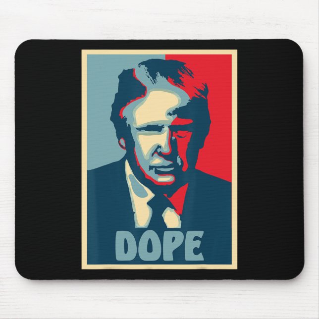 Mousepad Donald Trump Droga Eleição Diversão Presidente EUA (Frente)