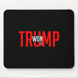 Mousepad Donald Trump Ganhou A Inauguração Eleitoral 2024 H
