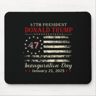 Mousepad Donald Trump Presidente Dia da Inauguração 2025