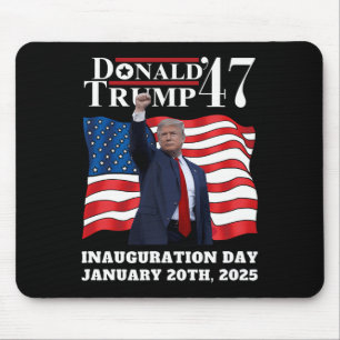Mousepad Donald Trump Presidente Inauguração Dia 2025 Victo