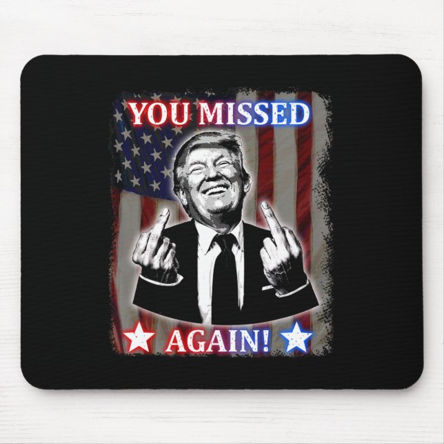 Mousepad Donald Trump - Você Perdeu De Novo! (Frente)