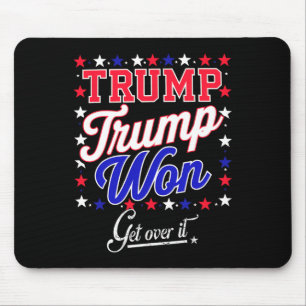 Mousepad Donald Trump Won Supera 2024 Trump Won Electi