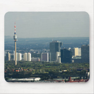 Mousepad Donauturm e Cidade da ONU