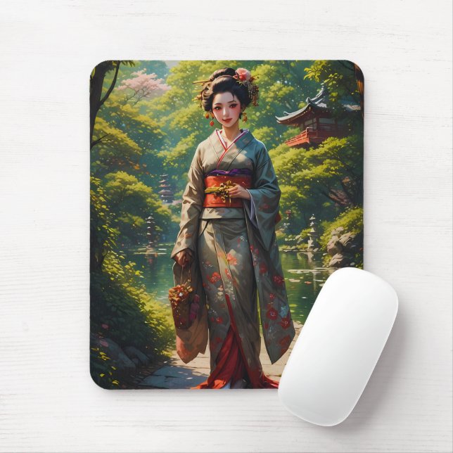 Mousepad Donna do Jardim Verde (Com mouse)