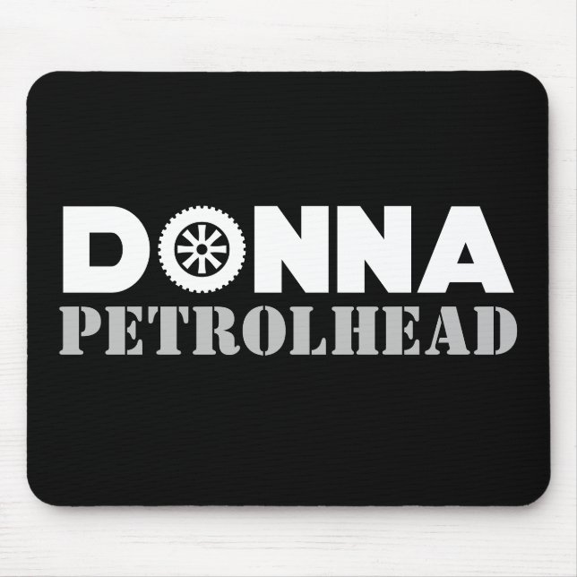 Mousepad Donna Petrolhead (Frente)