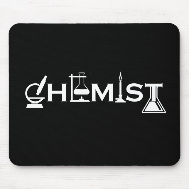 Mousepad Dons de química engraçada (Frente)