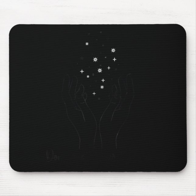 Mousepad Don't Hide Your Magic Motivational Quote Sitive Vi (Frente)