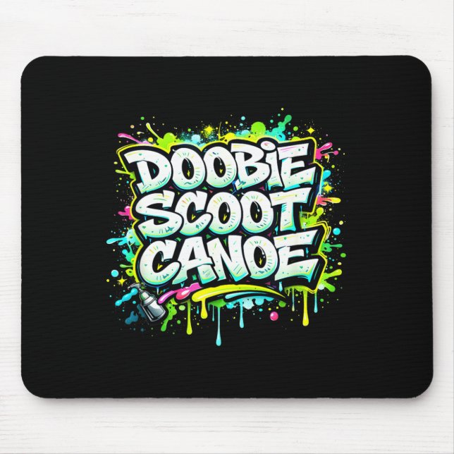 Mousepad Doobie escorrega canoa engraçado canoagem  (Frente)