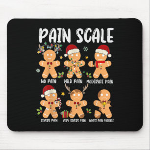 Mousepad Dor Em Escala De Gingerpão Trauma Enfermeira De Na