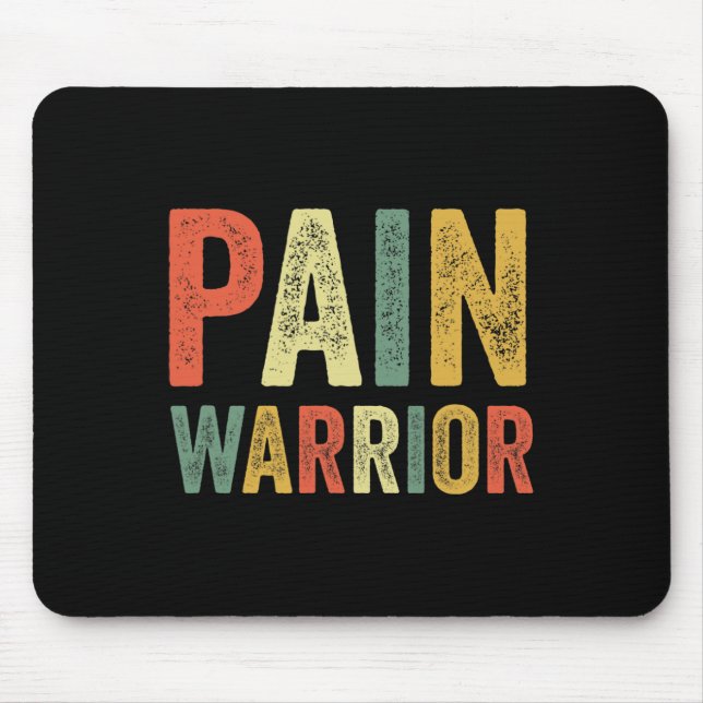 Mousepad Dor Guerreira Cps Consciência Mês Doença Crônica (Frente)