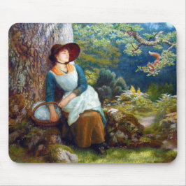 Mousepad Dormindo na floresta (por Arthur Hughes)