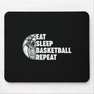 Mousepad Dormir Basquete Repete Adolescentes Meninas Menina