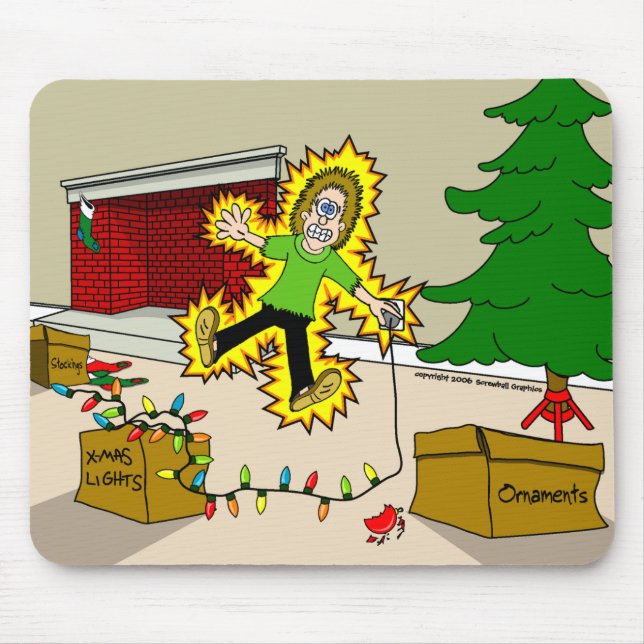 Mousepad dos ferimentos do Natal (Frente)