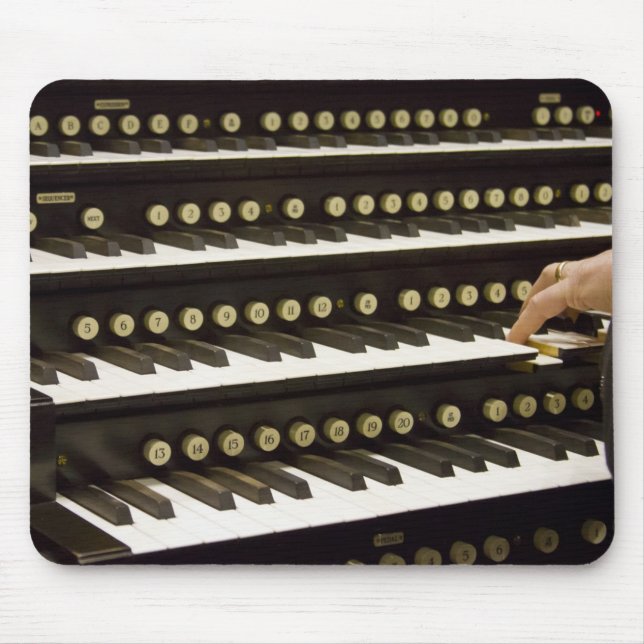 Mousepad dos manuais do órgão (Frente)