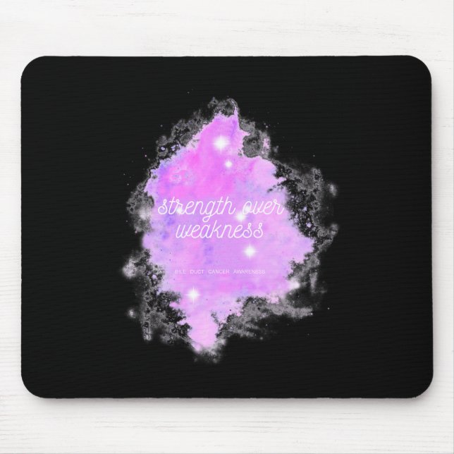 Mousepad Dosagem sobre fraqueza Galáxia - Cancer Biliar Dut (Frente)