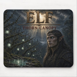 Mousepad Dose de Espinhos de Elfo Realismo Sombrio