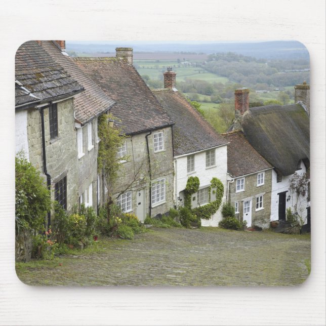 Mousepad Dourada Hill, Shaftesbury, Dorset, Inglaterra, Uni (Frente)