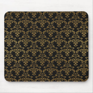 Mousepad Dourado e preto