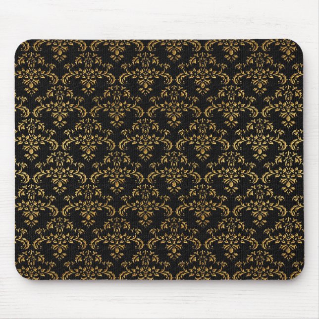 Mousepad Dourado e preto (Frente)