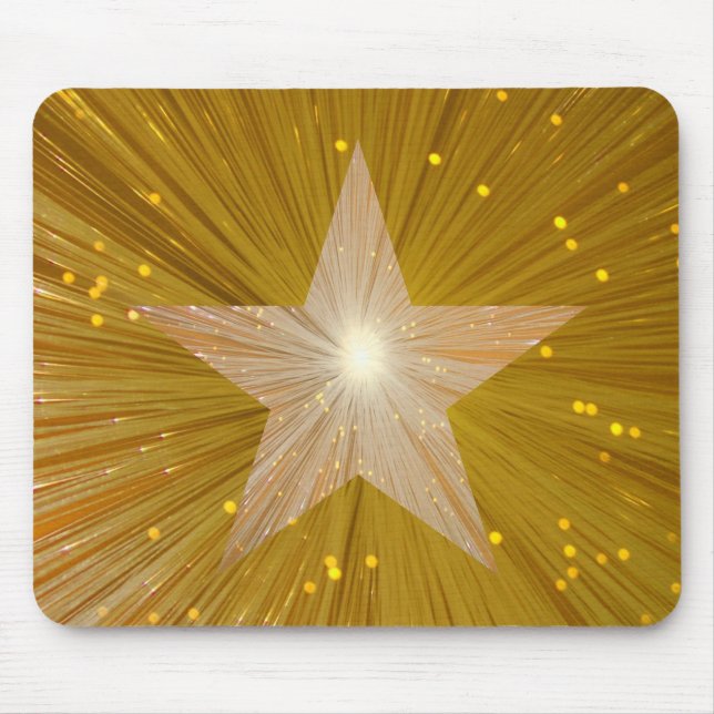 Mousepad Dourado mouse Star (Frente)