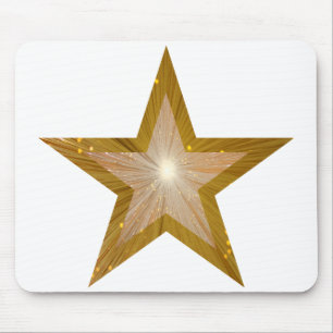 Mousepad Dourado painel de mouse branco