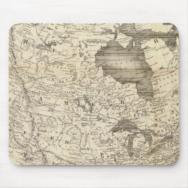 Mousepad Dourado Rush da Califórnia (Frente)