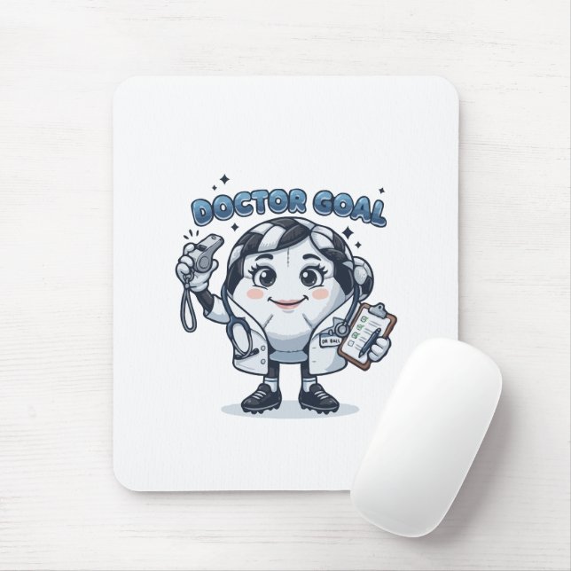 Mousepad Doutor Gol Futebol (Com mouse)
