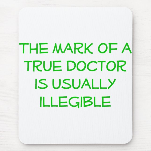 Mousepad Doutor tapete do rato (Frente)