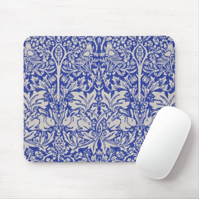 Mousepad Dove e Coelho, William Morris (Com mouse)