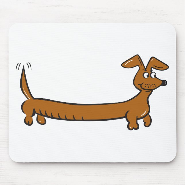 Mousepad Doxie Dachshund (Frente)