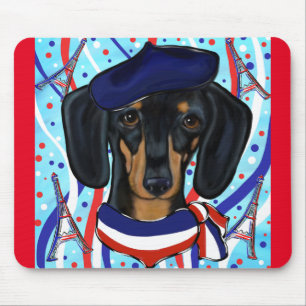 Mousepad Doxie Francês