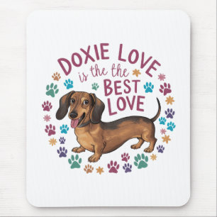 Mousepad Doxie Love É O Melhor Amor