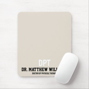 Mousepad DPT Personalizado Doutorado em Presente de Terapia