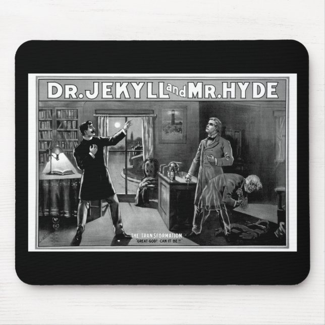 Mousepad Dr. Jekyll e Sr. Hyde (Frente)