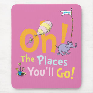 Mousepad Dr. Seuss Ah! O Desfile de Lugares