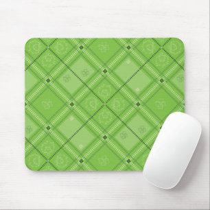 Mousepad Dr. Seuss Dia de São Patrício Xadrez