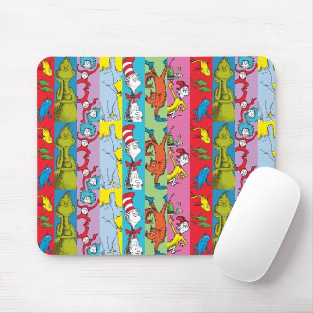 Mousepad Dr. Seuss | Fatia de Personagem (Com mouse)